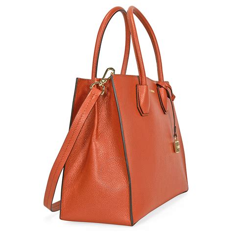 Michael Kors Mercer Large Bonded Leather Tote 